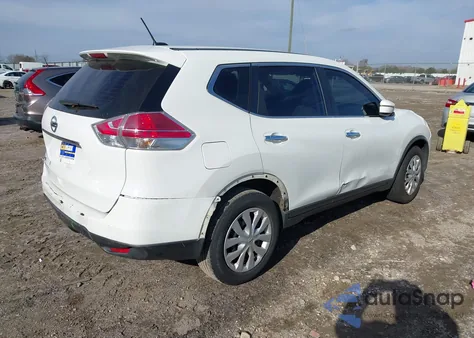 2015 Nissan Rogue S from USA, damaged, VIN KNMAT2MT5FP566599